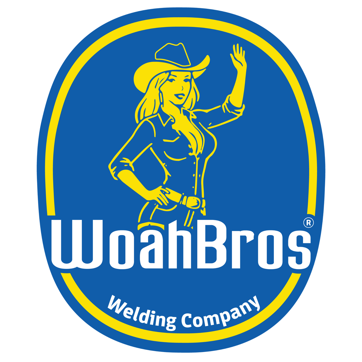 WoahBros Banana Girl Sticker