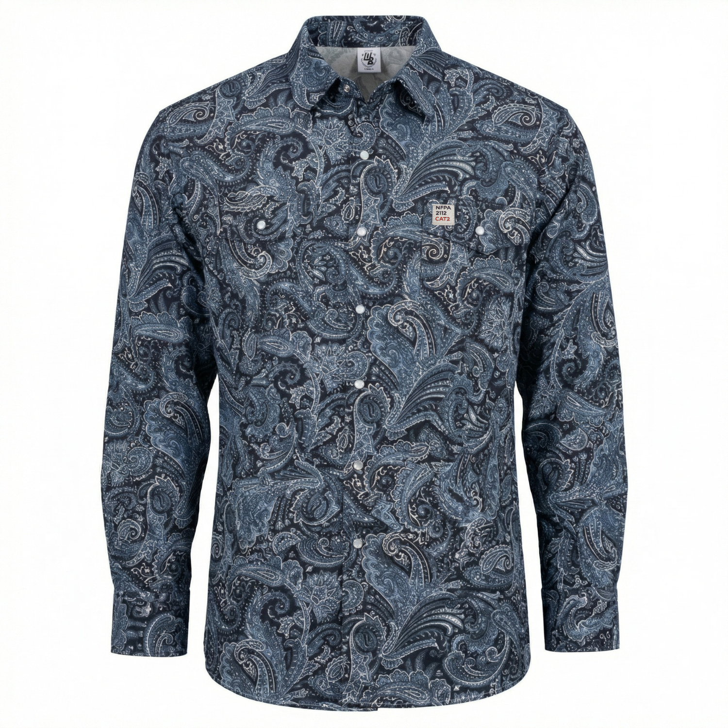 FR2柳Acid Wash Embroidery Paisley Lサイズ WoahBros Paisley FR