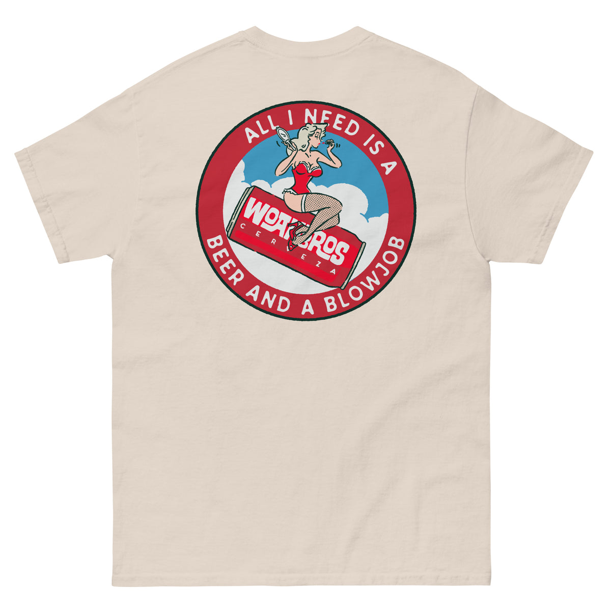 Beer And A Blowjob Tee