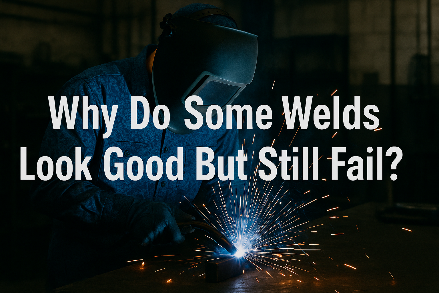 Why Do Some Welds Look Good But Still Fail?