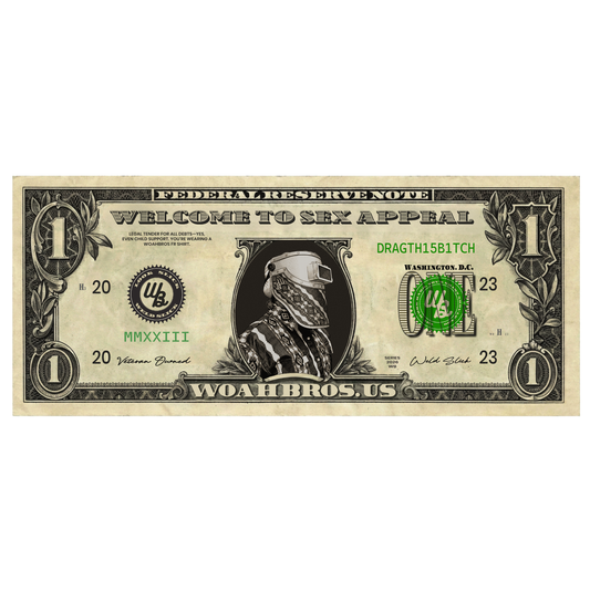 WoahBros Dollar Sticker