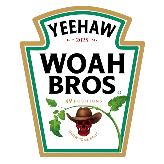 WoahBros Condiment Sticker