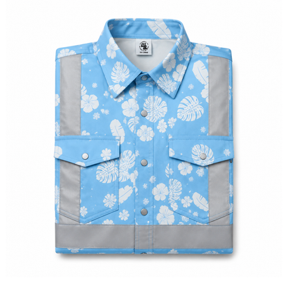 WoahBros Hi-Viz Blue Hawaiian FR