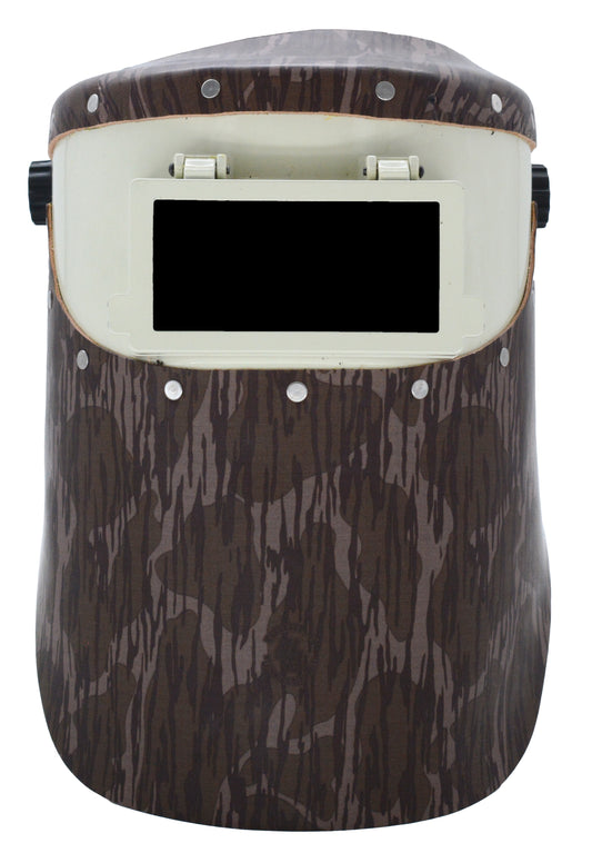 Bottom Lands Camo Chopped Welding Hood