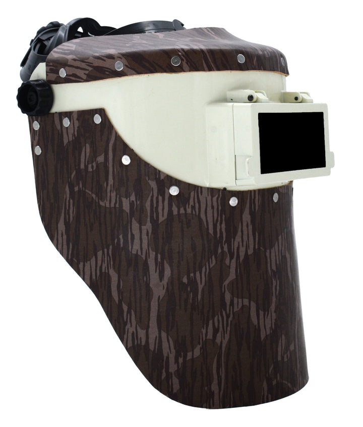 Bottom Lands Camo Chopped Welding Hood