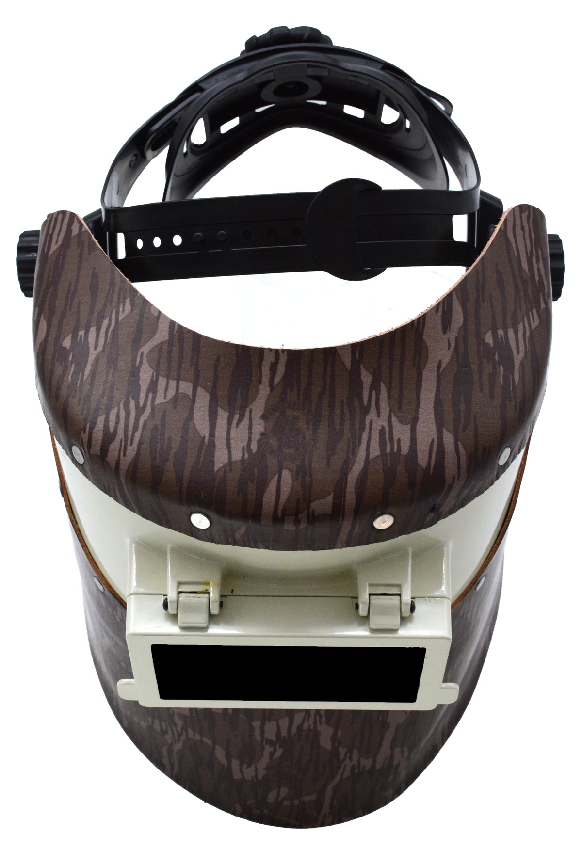 Bottom Lands Camo Chopped Welding Hood