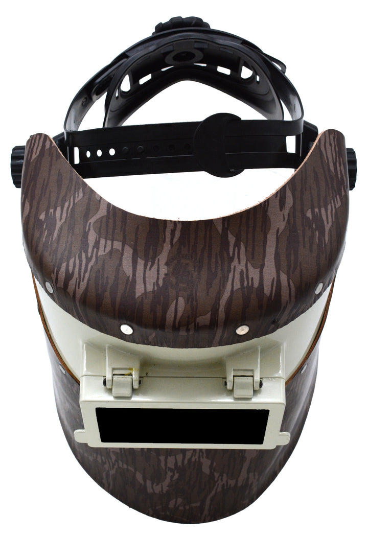 Bottom Lands Camo Chopped Welding Hood