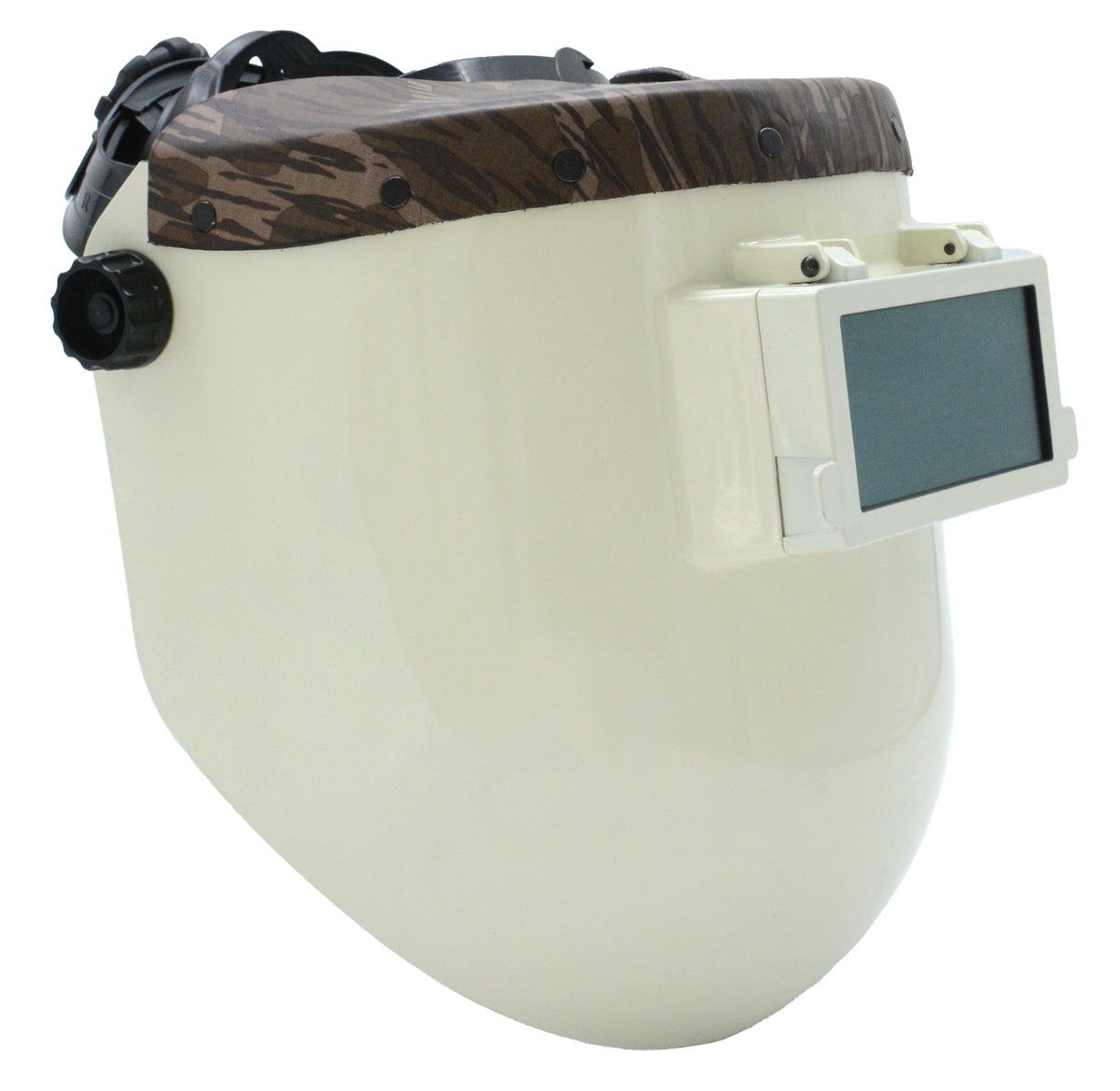 Bottom Lands Camo Chopped Top Welding Hood