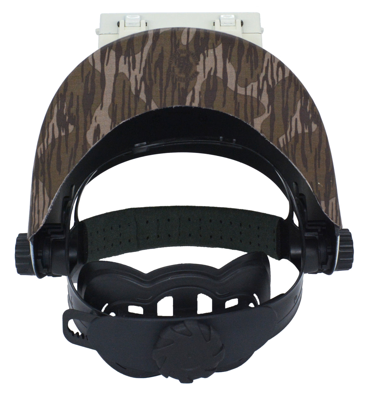 Bottom Lands Camo Chopped Top Welding Hood