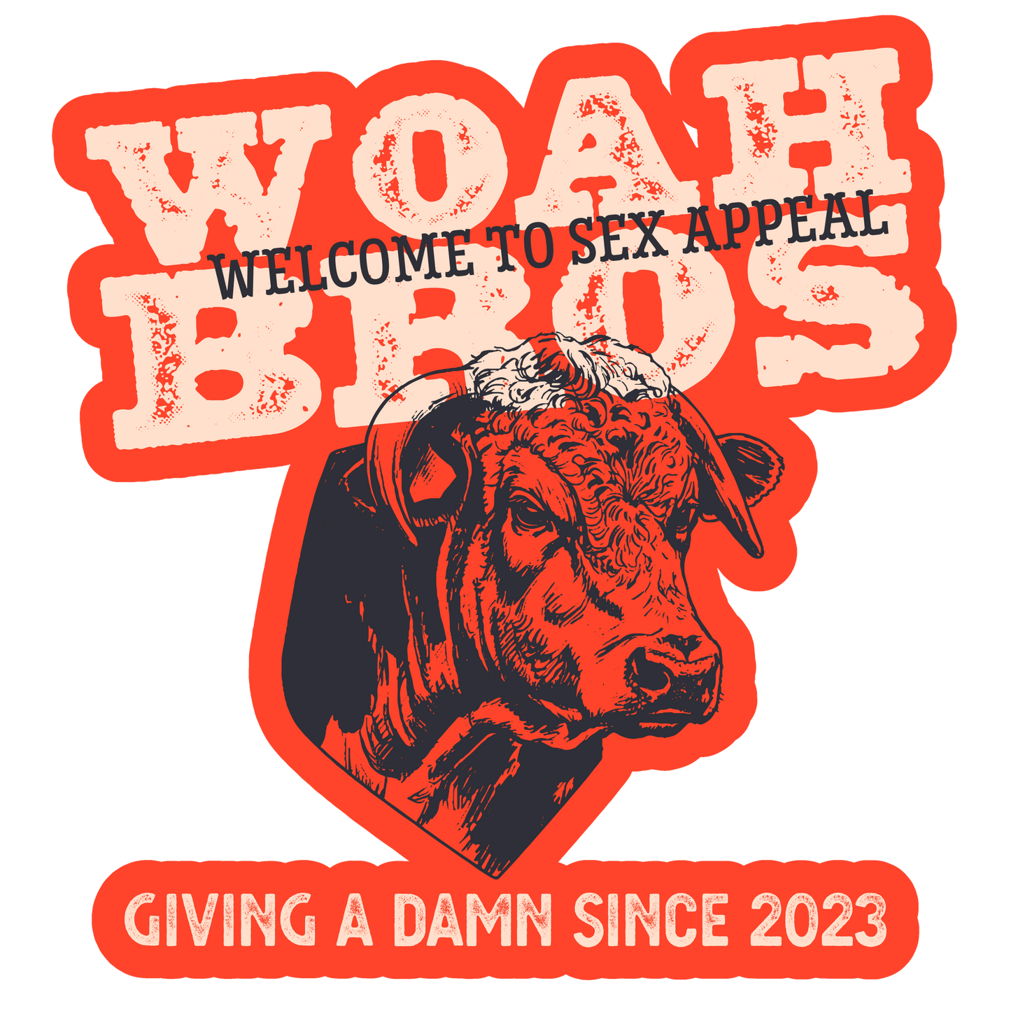 WB Cattleman Sticker