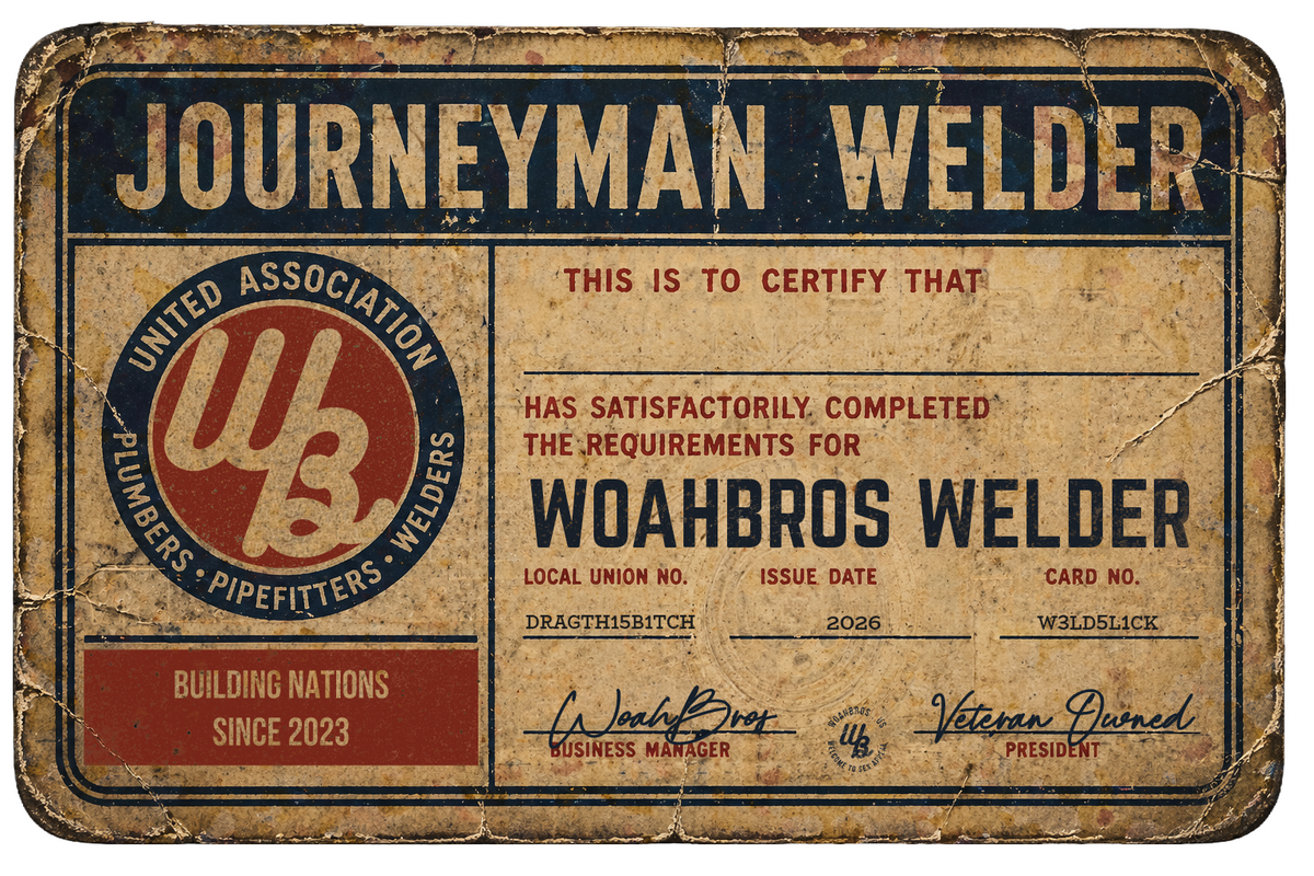 WB Journeyman Sticker
