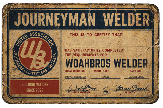 WB Journeyman Sticker
