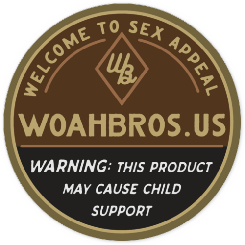 WoahBros Dip Can Sticker