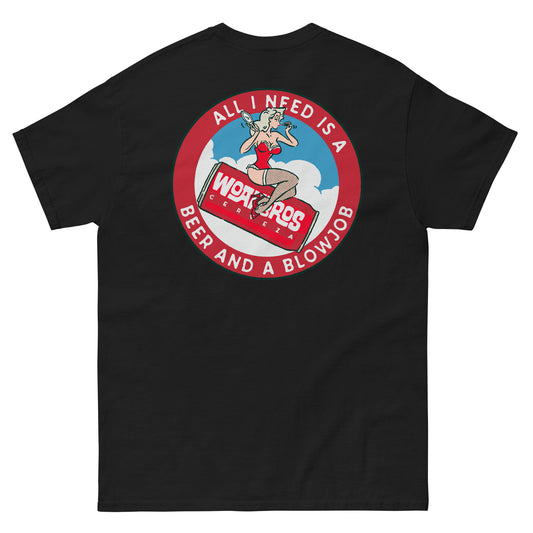 Beer And A Blowjob Tee