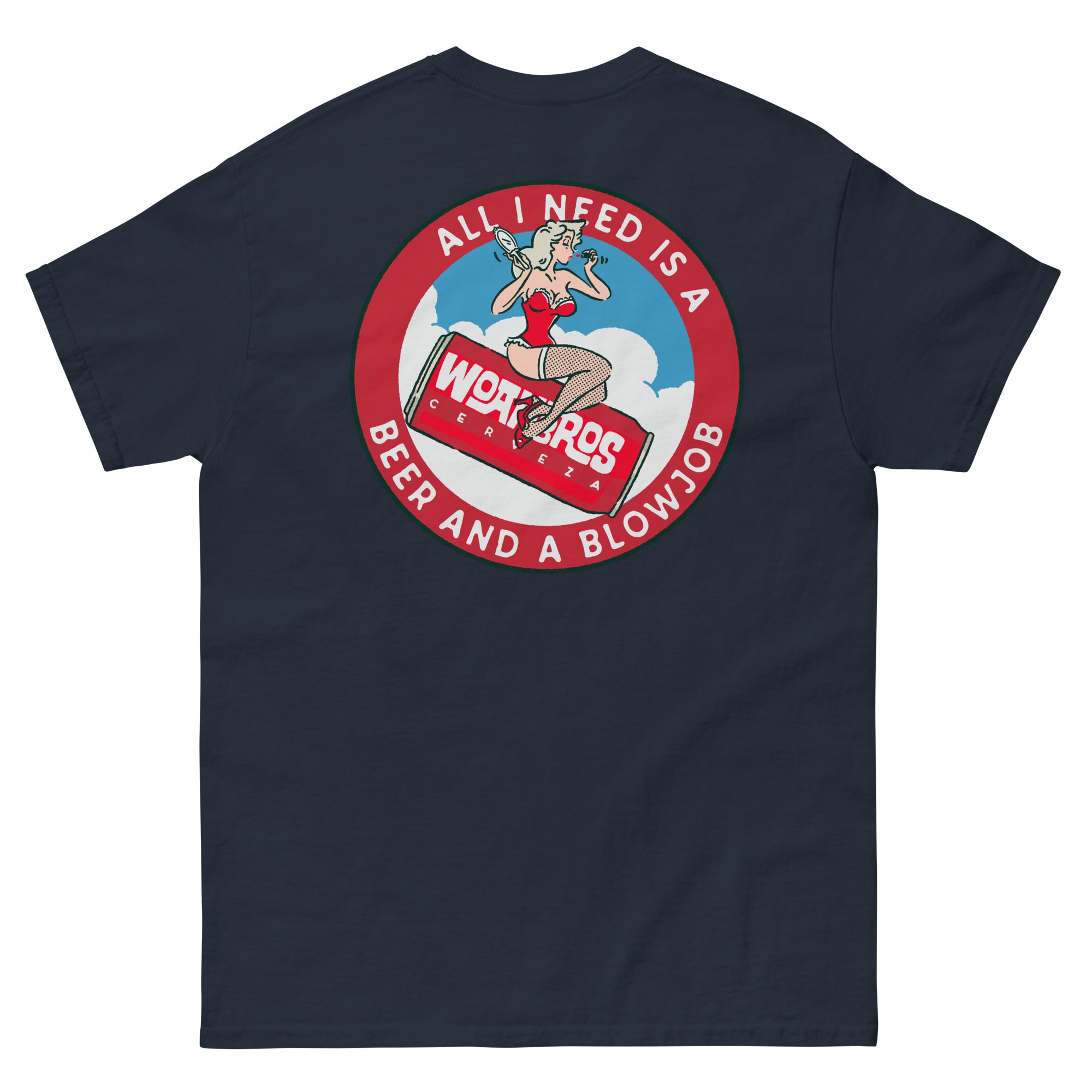 Beer And A Blowjob Tee – WoahBros