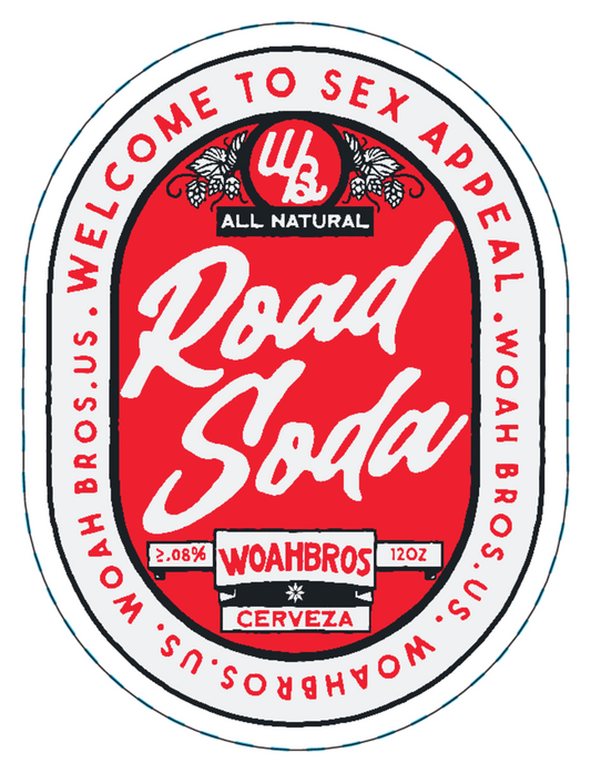 Road Soda Sticker
